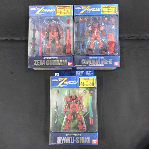 サンライズ 英雄譚2 Zガンダム 百式 ガンダム Mk-2 MSインアクション 特別プレミアムフィギュアセット